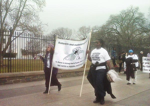 Feb 2011 Protest at White House Pic #6